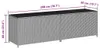 vidaXL Zahradní box z polyratanu 200x50x60 cm hnědý Náhled obrázku produktu 7