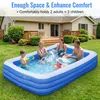 Aufblasbarer Familienpool - Gartenpool 262 cm - Dickes Produktbild-Vorschau 8