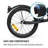 Klarfit Follower - príves na bicykel, 35,5x25,5x65 cm, 35 Náhľad obrázku produktu 4