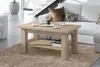Multifunktionaler Couchtisch ASTRA Sonoma Eiche 110x68cm Produktbild-Vorschau 5