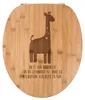 Mr. & Mrs. Panda WC-Brille Giraffe - Transparent - Produktbild-Vorschau 1