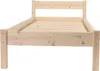 Pfostenbett aus Zirbenholz (Zirbe) "Zirben-Amelie" 140cm x Produktbild-Vorschau 5