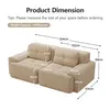 Boneless Modular Sofa, modernes Sofa für Wohnzimmer mit Produktbild-Vorschau 6