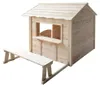 HOME DELUXE -Spielhaus DER GROßE PALAST - Natur mit Bank  - Produktbild-Vorschau 5