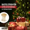 400x Bastelstroh zum Strohsterne Basteln Natur als Produktbild-Vorschau 6