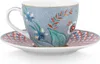PIP STUDIO Flower Festival Espressot. m.U. Light Blue 120ml Produktbild-Vorschau 6