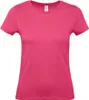 Dámské tričko s krátkým rukávem - B&C #E150/W - fuchsia - Náhled obrázku produktu 1
