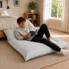 Pouf esterno impermeabile anti-uv 120x160 cm grigio chiaro Anteprima dell’immagine prodotto 10