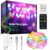Smart LED kugel lichterkette RGB Innen 10 Meter WIFI SMART Produktbild-Vorschau 1