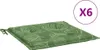 vidaXL Stuhlkissen 6 Stk. Blattmuster 40x40x4 cm Stoff Produktbild-Vorschau 1