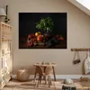 MuchoWow® Poster Stilleben - Tomaten - Basilikum - Gemälde Produktbild-Vorschau 6