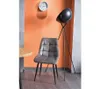 Stuhl Chic Velvet Grau Samtstoff - Polst Produktbild-Vorschau 14