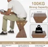Tavolini WISFOR tavolini da caffè in cemento chiaro, tavolo Anteprima dell’immagine prodotto 9
