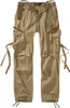 A pair of khaki cargo pants laid flat against a white background. Produktbild-Vorschau