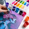 Creative Deco Wasbare Poster-Verf, 12 pottenx20 ml, Intense Productafbeelding-voorbeeld 3
