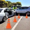 Ikodm Cônes de signalisation Cônes d'avertissement Pliables Voir les images du produit 8