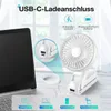 Handventilator,Tragbarer USB Handyhalter Lüfter,Mini Hand Produktbild-Vorschau 5