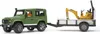 bruder Land Rover Defender  mit Mini-Bagger , Maßstab 1:16 Produktbild-Vorschau 17