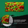 Dekor Leinwand Uhr Wandbilder Kunstdruck 60x30 Mohnfeld und Produktbild-Vorschau 5