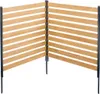 Dřevěný plot VEVOR, š. 76,2 cm x d. 101,6 cm, dvoudílný Náhled obrázku produktu 2