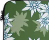 MuchoWow® Laptop Hülle 15 Zoll Edelweiss - Grün - Blumen - Produktbild-Vorschau 3