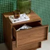 sweeek - Nachttisch mit Holzlook und 2 Schubladen - Produktbild-Vorschau 4