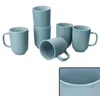 Ritzenhoff 6x Jasper Kaffeebecher 250ml H10,4cm Graublau Produktbild-Vorschau 2