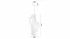 A technical drawing of a pendant lamp with dimensions. Produktbild-Vorschau