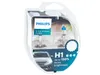 A retail package containing two Philips X-treme Vision Pro150 H1 headlight bulbs. Náhľad obrázku produktu