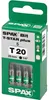 SPAX® 5000009192209 SPAX® T20 T-STAR  Plus Bits, 5 St. Voir les images du produit 16
