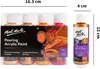 Mont Marte Premium Pouring Acrylfarbe, 4 x 120 ml, Farbe Produktbild-Vorschau 9