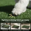 Hundetoilette 63 x 50,5 cm Hundeklo mit 2 Kunstrasen Produktbild-Vorschau 4