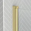 Badewannenfaltwand 140x80 cm MARWELL Duschwand für Produktbild-Vorschau 2