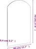 A diagram of a mirror with dimensions indicated. Náhled obrázku produktu