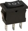 Wippenschalter McPower, 3-polig, schwarze Wippe, AC 250V/6A Produktbild-Vorschau 1