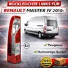 Rückleuchte Heckleuchte Rücklicht Links Für Renault Master  Produktbild-Vorschau 1