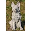 Schäferhund Welpe Tierfigur aus Steinguss Neu Frostfest Produktbild-Vorschau 2