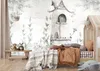 Muralo Vlies Fototapete für Kinderzimmer PRINZESSIN im Turm Produktbild-Vorschau 6