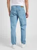 LEE Herren, Jeanshosen, Loose fit OSCAR, W32 L30, Blau, Anteprima dell’immagine prodotto 3