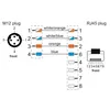 METZ CONNECT Verbindungsleitung M12 ST-RJ45 ST, 4-pol Produktbild-Vorschau 2