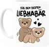 Kaffee-Tasse Liebe lustig Bär Geschenk Partner Mann Produktbild-Vorschau 2