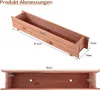 GOPLUS Blumenkasten Holz, Pflanzkasten Blumenbeet mit 2 Produktbild-Vorschau 5