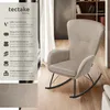 tectake® Schaukelstuhl  Swing 70 x 93 x 100 cm, Produktbild-Vorschau 2