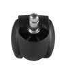 AMSTYLE Teppichbodenrollen Schwarz 5er Set Rollen für Produktbild-Vorschau 6