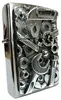 Accendino antivento Zippo cromato spazzolato Screws and Anteprima dell’immagine prodotto 2