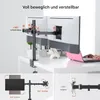 Monitor Halterung, Bildschirmhalterung, Monitorhalterung Produktbild-Vorschau 3