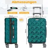 KESSER® Reisekoffer | Koffer ABS Hartschalenkoffer mit Produktbild-Vorschau 2