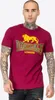 Herren T-Shirt normale Passform TAVERHAM Oxblood M Lonsdale Produktbild-Vorschau 1