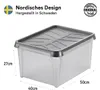 SmartStore Aufbewahrungsbox DRY 31 33 Liter anthrazit Produktbild-Vorschau 27