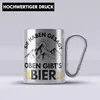 Trendation - Wandern Edelstahl Tasse Karabiner Geschenk Sie Produktbild-Vorschau 2